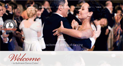 Desktop Screenshot of myballroomdanceclub.com